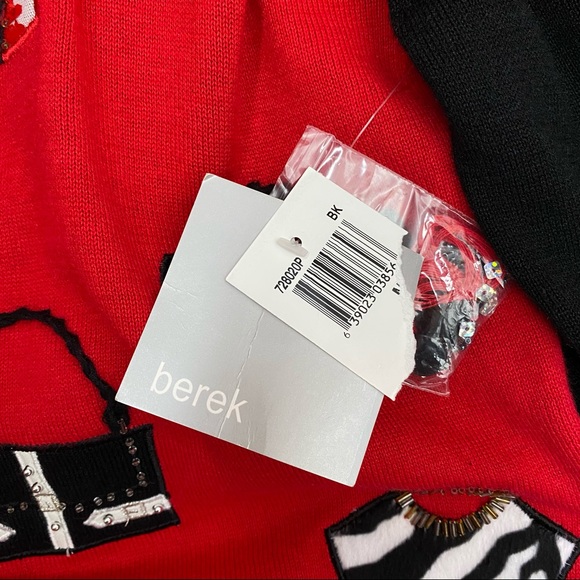 Berek Embroidered Purse Cardigan Sweater - Picture 4 of 5